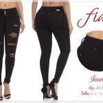 Ref. 20156 | Skinny Destroyed Tiro Medio