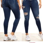 Jean colombiano Skinny Tiro Medio – Ref. 20642.