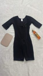 Faja Short Media Pierna con Mangas + Cierre Lateral - Imagen 2