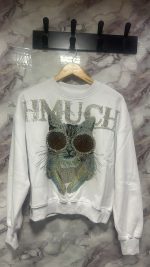 Sudadera HMUCH "Gato Glamour" - temporada otoño