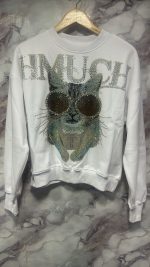 Sudadera HMUCH "Gato Glamour" - temporada otoño - Imagen 5